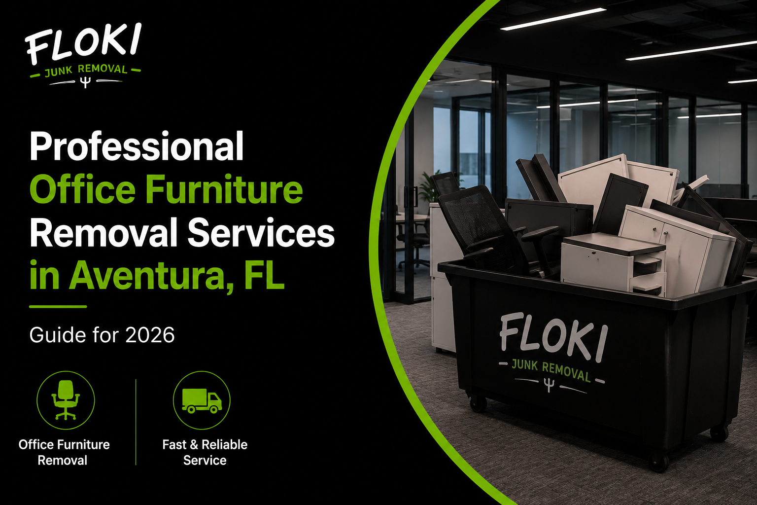 Office Furniture Removal Services in Aventura