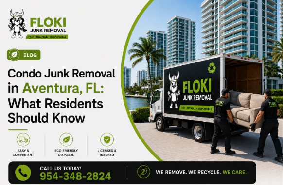 Condo junk removal in Aventura FL