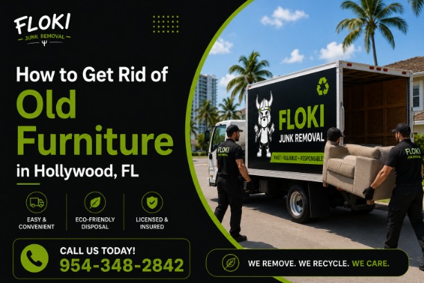 How to Get Rid of Old Furniture in Hollywood, FL