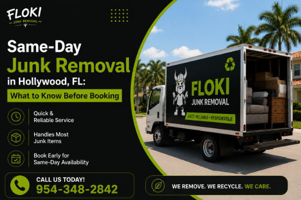 Same-Day Junk Removal in Hollywood
