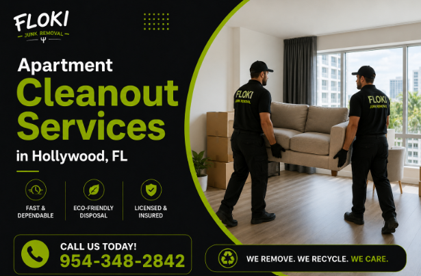 Apartment Cleanout Services in Hollywood
