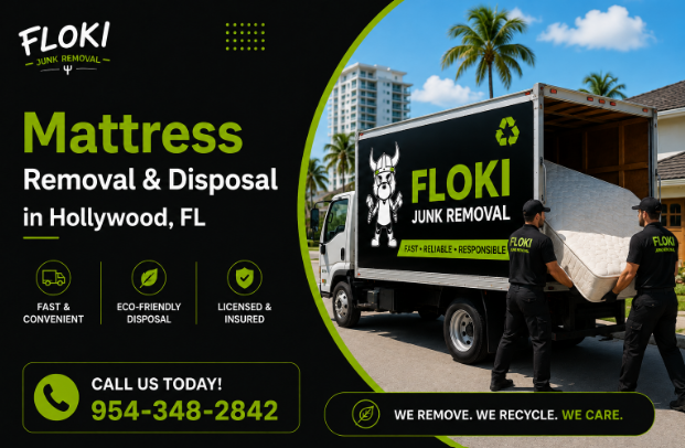 Mattress Removal and Disposal Services in Hollywood