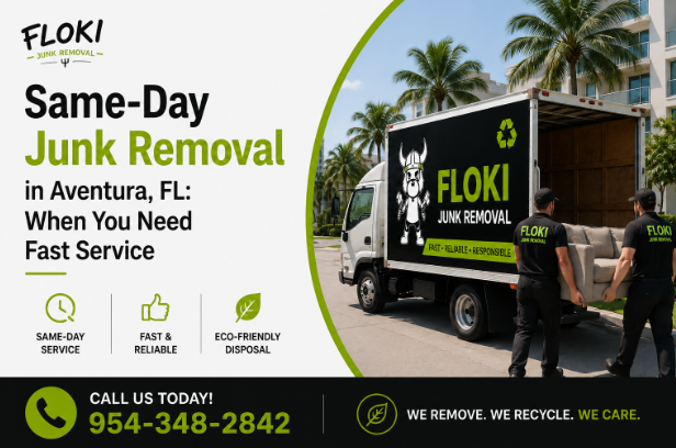 Same-Day Junk Removal in Aventura