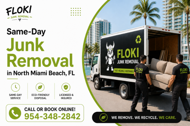 Same-Day Junk Removal in North Miami Beach